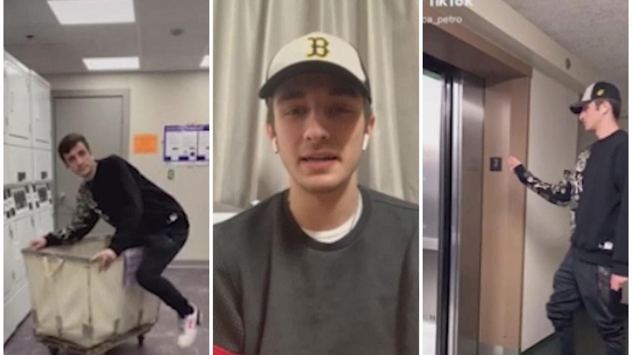 Coronavirus, l'universitario italiano rimasto solo nel campus americano: ora è una star di TikTok