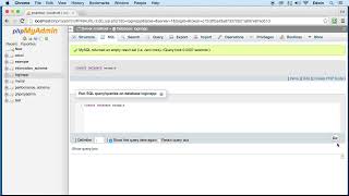 PHP-038 Creating a DataBase in PHPmyadmin