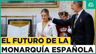 Leonor jura como futura reina de España