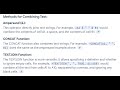 TEXTJOIN / TRIM Concatinate Function in Excel ( Advanced ) Text Joining ( Combine )