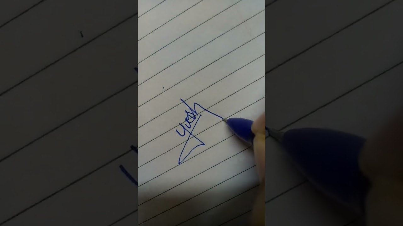 Ayush name signature done next?? #signature #style #viral
