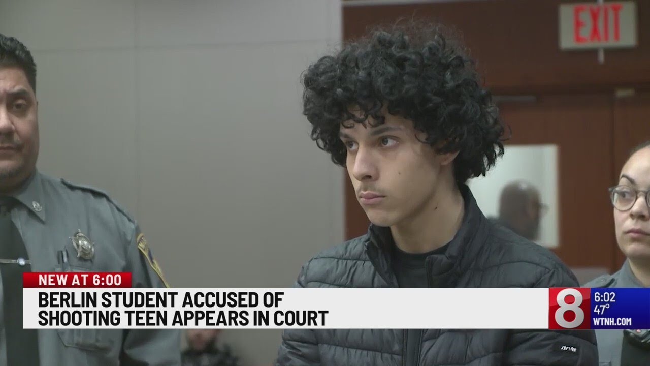 Berlin student accused of shooting teen appears in court - YouTube