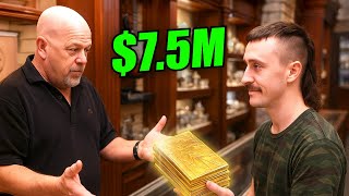 Pawn Stars Comic Book Hauls Worth Serious Cash!
On Pawn Stars, not every “haul” is a gold mine… but when something DOES hit, it’s worth serious cash.
In this video, we break down some of the wildest finds and biggest reality checks to ever hit the World Famous Gold & Silver Pawn Shop – from “outlaw gadgets” and vintage toys to rock ’n’ roll memorabilia and WWII history that SHOULD have been worth a fortune (but wasn’t).
💰 Wild “Treasure Hunter” Find That Flops
A metal-detecting treasure hunter strolls in convinced he’s holding an 1800s card-cheating device used by outlaws in smoky saloons. Rick is hyped… until a patent search reveals it’s not an outlaw gadget at all, just a 19th-century cuff holder. The price drops from “Wild West legend” to “weird laundry tech” in seconds.
🎨 $13,000 Painting vs. Pawn Shop Reality
Next up, a gorgeous Jim Daley painting the seller swears is worth $13,000. An art expert confirms it’s legit and values it at $10–15K retail. Then Rick does what Rick does best: offers way less. Watching that negotiation slide down to $6,500 is peak Pawn Stars math.
👶 “Creepy” Antique Stroller & a $20 Flip
A woman drags in a spooky 1900s stroller she bought for $2.50 at auction and now hopes is worth thousands. Rick spots rubber tires (not 1800s), calls it early 20th century at best, and offers $10. They settle at $20 for the world’s creepiest baby buggy.
🏍 The Rat Bike That Was “Worth $15,000”… To One Person
A custom rat bike rolls in looking like it’s powered by anger and duct tape. The owner wants $15K, swearing it’s faster than anything Corey’s ever ridden. The motorcycle expert loves it… but only values it at $6–8K. Corey offers $5K, the seller walks. Sometimes a build is priceless – but only to the guy who built it.
🎖 WWI Silver Trophy vs. Scrap Value
A proud owner presents a heavy silver “Aylor Cup” trophy and a heroic backstory. Rick runs the numbers and lands on a brutal verdict: about $400 in scrap, zero real collector demand. Historic to the seller, just silver to the shop.
🎸 Beatles “Signed” Guitar Disaster
Then comes a “grail”: a Hofner-style bass supposedly signed by all four Beatles, plus an unused vintage concert ticket. Two experts later, the verdict is in – every autograph is fake. The owner, who paid big money at a charity event, finds out her dream piece is basically wall décor with a painful story attached.
⚔ Civil War Sword Dreams vs. Kid Pirate Reality
A seller claims his Civil War officer’s sword saw 22 battles. Rick spots blade dings that scream “kids playing pirate,” not Gettysburg. An expert confirms it snapped and was repaired, not gloriously battle-scarred. The $20,000 asking price collapses under real history.
💊 1800s Vet Medicine Kit & Olympic Pin Paydays
We also look at:
• A strange veterinary medicine chest full of old bottles and powders that Rick turns into a solid flip after tough haggling
• A 1936 Berlin Olympic pin won in a poker game from an old German named “Goose” – and the small but satisfying profit Rick squeezes out of it
🤖 Tin Robots, Retro Toys & 1960s Nostalgia
Chumlee loses his mind over two tin robots – Colonel Haphazard and Roscoe Astronaut – complete with boxes. The toy expert values them at good money, but the seller wants way more. The deal dies, and Chum walks away both relieved and a little heartbroken.
We also hit:
• A milk glass oil lamp that falls apart under inspection
• A Centipede cocktail-table arcade game Chum tries (and fails) to lowball
• Tiny Chewbops mini-album gum covers that Rick buys almost entirely for nostalgia
💥 In this video we talk about:
• How Pawn Stars experts instantly separate treasure from trash
• The painful gap between “what I saw online” and real-world value
• Why provenance and condition matter more than a good story
• The funniest lowball offers and the “serious cash” hauls that actually pay off
⚖️ This video is commentary and analysis of publicly available episodes of Pawn Stars, meant for entertainment, education and discussion about collecting, nostalgia and negotiation.
👍 If you love Pawn Stars deep dives, hit LIKE, SUBSCRIBE and turn on notifications for more breakdowns of the biggest hauls, craziest negotiations and wildest surprises in the shop.
#PawnStars #RickHarrison #HistoryChannel #PawnShop #VintageToys #Beatles #Antiques Pawn Stars Comic Book Hauls Worth Serious Cash!