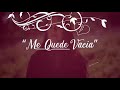 Me Quede Vacía (Versión mariachi ) -Beatriz Solis
