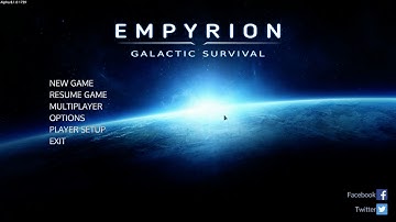 Empyrion: Galactic Survival, Alpha 8 (2/?) - New game settings and basic controls