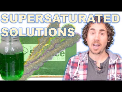 Supersaturated Sugar Solution!