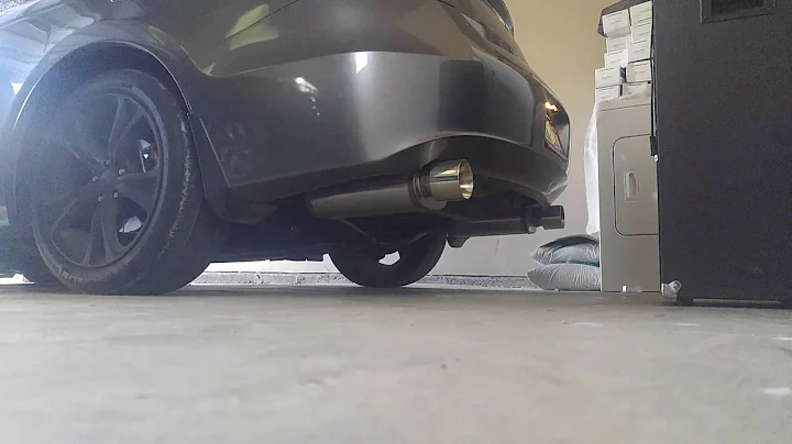 Magnaflow Catback Exhaust + Rv6 Jpipe on a V6 Accord !
