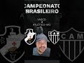#brasileirao #vasco 0x1 #atleticomg #cruzmaltino perde em casa #galo sobe na tabela #secador ligado