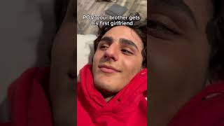 Famous POV: your brother gets his first girlfriend 😳 #shorts Net Worth