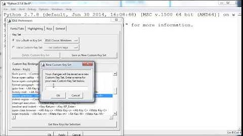 python IDLE previous command