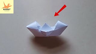 cara membuat perahu dari kertas origami yang mudah , cara membuat kapal dengan kertas origami
