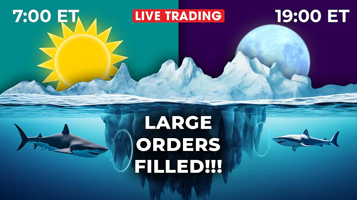 Sonarlike Iceberg Finder live trading session – Oct 22