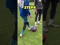 football skill tutorial💪#football #footballskills #soccer #soccerskills #skills