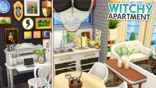 Modern Witchy Apartment ? // Sims 4 Speed Build