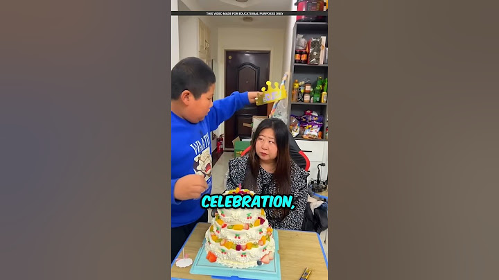 This boy gave his mother a wonderful surprise for her birthday ❤️