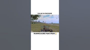 1V3 IN VA SCRIMS #pubg #bgmi #pubgm