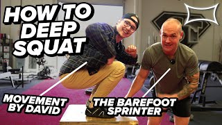 Simple Mobility Exercises to IMPROVE Squat Depth (Ft. David Thurin)