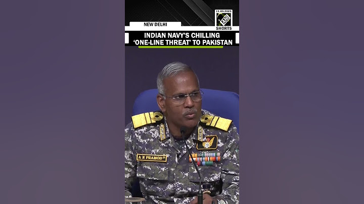 “Pakistan knows what we are going to do…” Indian Navy’s chilling ‘one-line threat’ to Pakistan