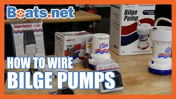 How to Wire a Bilge Pump | How to Install a Bilge Pump | Bilge Pump Float Switch Wiring | Boats.net
