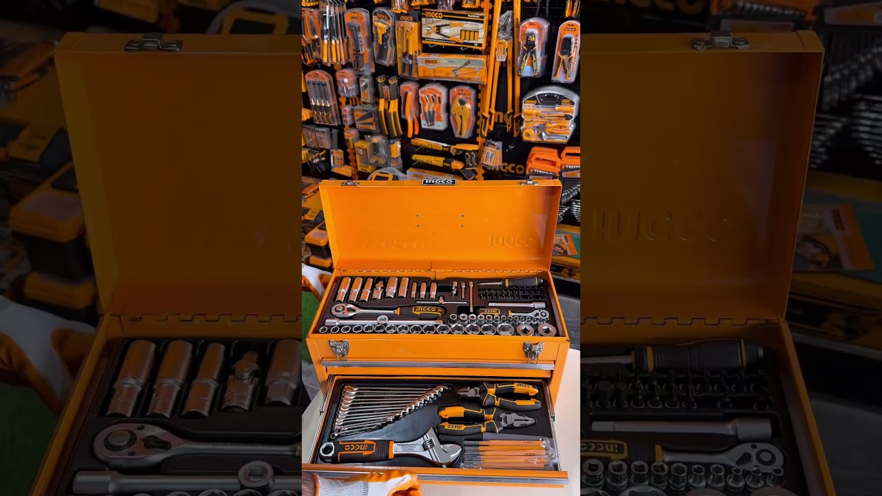 13 August 2025 INGCO 132 Pcs Tool Kit – Every Tool You’ll Ever Need!”