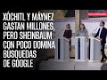 Xóchitl y Máynez gastan millones, pero Sheinbaum con poco domina búsquedas de Google