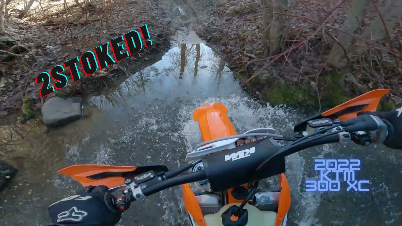 Some Early December Single Track (2022 KTM 300 XC) - YouTube