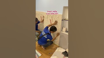 Ốp chân tường nhà bằng tấm pvc vân đá cực nhanh