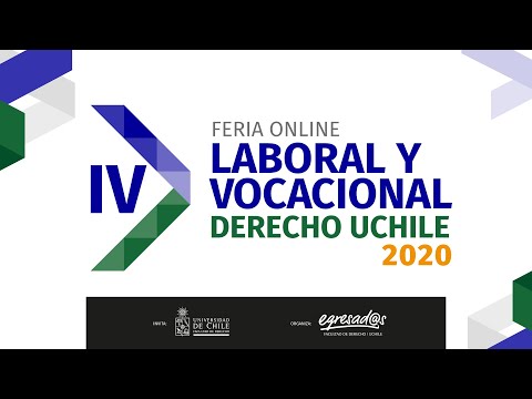 Bienvenida a la Feria Laboral y Vocacional Derecho UChile