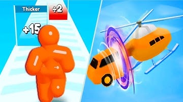 Tall Man Run VS Shape Shifting IOS Andriod Gameplay Walkthrough