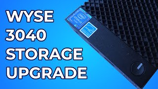 Adding Internal Storage to a Dell Wyse 3040 | Qubits Tech