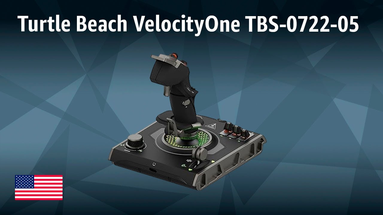 Flight stick Turtle Beach VelocityOne TBS-0722-05 | TEST | English