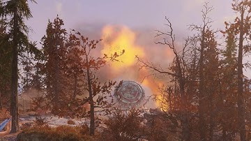 Fallout 76: Nuke Launch from CAMP