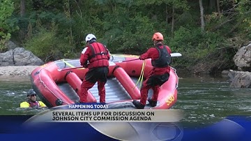 Washington Co.-Johnson City EMS train first responders on swiftwater rescue