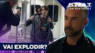 Um menino com uma bomba no corpo | Temporada 3 | S.W.A.T. em Português