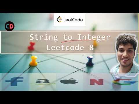 String to Integer | Leetcode 8 | Live coding session 🔥🔥| O(n) | String ...