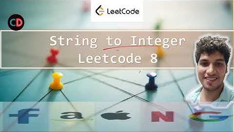 String to Integer | Leetcode 8 |  Live coding session 🔥🔥| O(n) | String Manipulation 💯