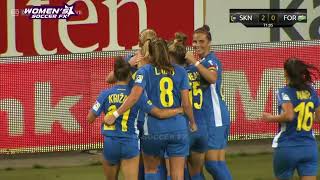 🔥 SKN St  Pölten Women Defeat Fortuna Hjørring | UWCL Qualifying Round 2025 Highlights