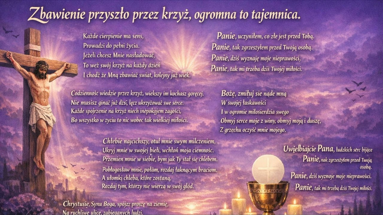 „Zbawienie przyszło przez Krzyż” – Poruszająca pieśń o Bożym Miłosierdziu i nadziei