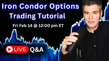 Iron Condor Options Trading Tutorial  -  Ep.98