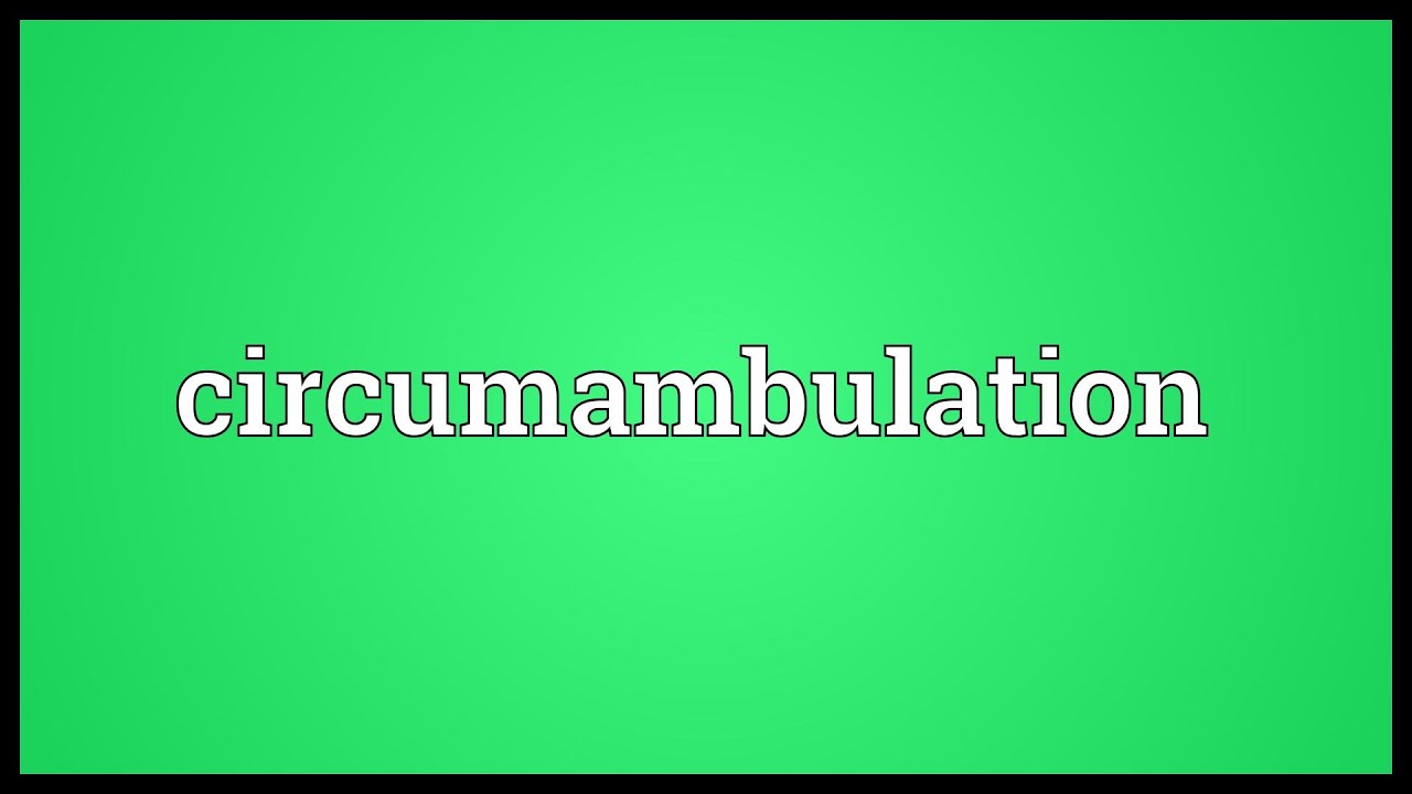Circumambulation Meaning YouTube