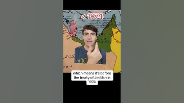 How Old is this Map of the Middle East?