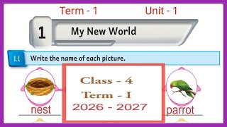 My New World, Class - 4, English Workbook Answer My New World, Class - 4, English Workbook Answer