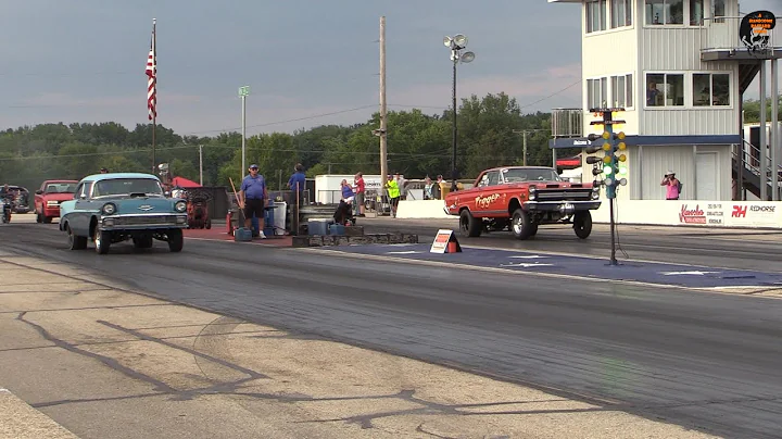 Brew City Gassers at the 2022 Glory Days Vintage Drags @ByronDragway
