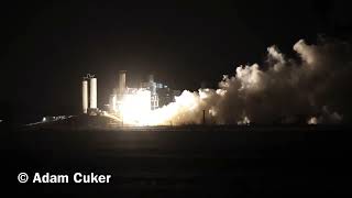 SpaceX Merlin Vacuum Test