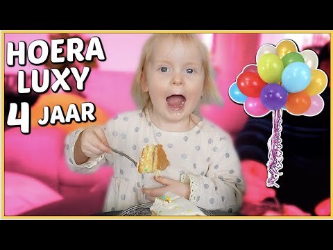 LUXY VERJAARDAG OPNiEUW ViEREN ? ( 4 jr) | Bellinga Vlog #2368