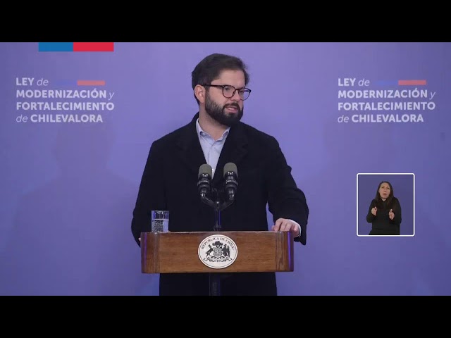#ChileValora: Promulgación Ley que moderniza el Sistema Nacional de Certificación de Competencias