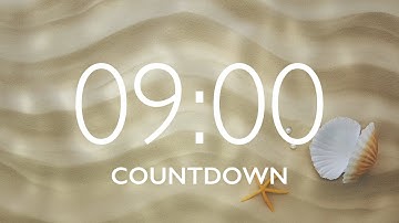 9 Minute Timer with Relaxing Music and Alarm