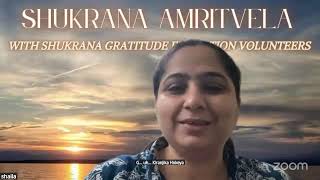 Shukrana Amritvela with Volunteers Shukrana Gratitude Education