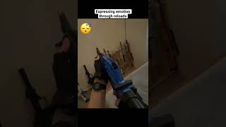 Conveying emotion through reloads