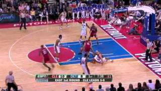 Cavs Sweep Pistons With a  99-78 Victory in Round 1 (Playoffs 2009)